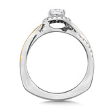 Halo Engagement Ring