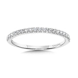 Straight Diamond Wedding Band