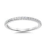 Straight Diamond Wedding Band