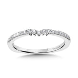 Prong-Tipped Diamond Wedding Band