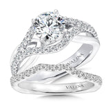 Spiral Style Diamond Engagement Ring