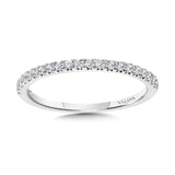 Straight Diamond Wedding Band