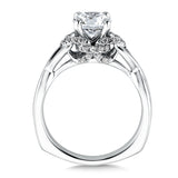 Halo Style Diamond Engagement Ring