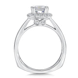 Halo Style Diamond Engagement Ring