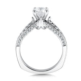 Split Shank Diamond Engagement Ring