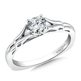 Solitaire Diamond Engagement Ring