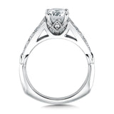 Diamond Engagement Ring With Side Stones