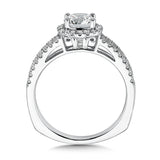 Halo Style Diamond Engagement Ring