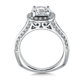 Halo Style Diamond Engagement Ring