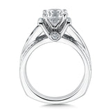 Diamond Engagement Ring With Side Stones