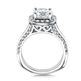 Halo Style Diamond Engagement Ring