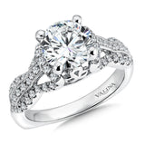 Diamond Engagement Ring with Side Stones