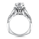 Diamond Engagement Ring With Side Stones