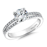 Split Shank Style Engagement Ring