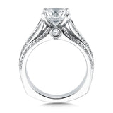 Diamond Engagement Ring With Side Stones