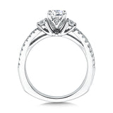 Three Stone Diamond Engagement Ring