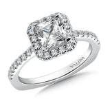 Halo Style Diamond Engagement Ring