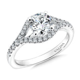 Split Shank Diamond Engagement Ring