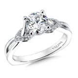 Split Shank Diamond Engagement Ring