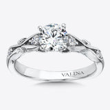 Diamond Engagement Ring With Side Stones