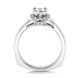 Halo Style Diamond Engagement Ring