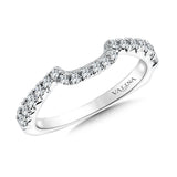 True fit matching diamond wedding band and a beautiful reminder of that special day for years to come.