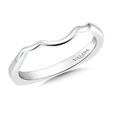 True fit matching diamond wedding band and a beautiful reminder of that special day for years to come.