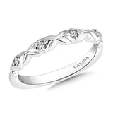 True fit matching diamond wedding band and a beautiful reminder of that special day for years to come.