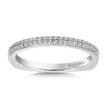 Straight Stackable Diamond Wedding Band