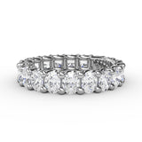 18Kt White Gold Bridal Bands