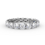 18Kt White Gold Bridal Bands