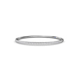 14Kt White Gold Diamond Fashion Bangles