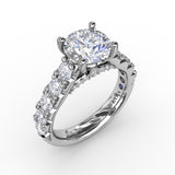 18Kt White Gold Bridal Engagement Rings