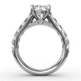 18Kt White Gold Bridal Engagement Rings