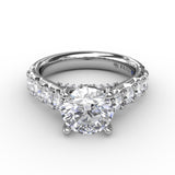 18Kt White Gold Bridal Engagement Rings