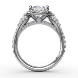 18Kt White Gold Bridal Engagement Rings