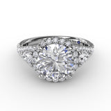 18Kt White Gold Bridal Engagement Rings