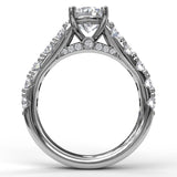 18Kt White Gold Bridal Engagement Rings