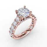 14Kt Rose Gold Bridal Engagement Rings