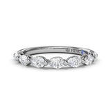 18Kt White Gold Bridal  Bands