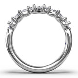 18Kt White Gold Bridal  Bands