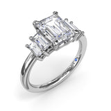 14Kt White Gold Bridal  Engagement Rings