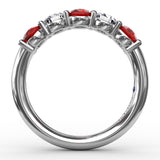 18Kt White Gold Bridal Bands