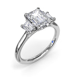 18Kt White Gold Bridal  Engagement Rings