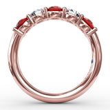 14Kt Rose Gold Bridal Bands