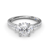 18Kt White Gold Bridal  Engagement Rings