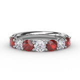 18Kt White Gold Bridal Bands