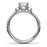 18Kt White Gold Bridal  Engagement Rings
