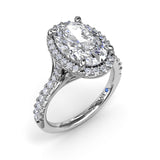 18Kt White Gold Bridal Engagement Rings