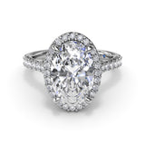 18Kt White Gold Bridal Engagement Rings